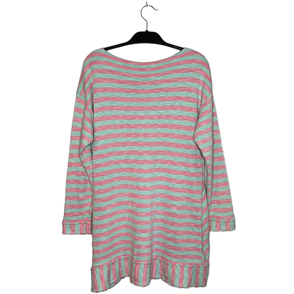 Soft Surroundings Size XL Preppy Boho Cozy Casual Dolman Sleeve Tunic Sweater - Picture 4 of 9